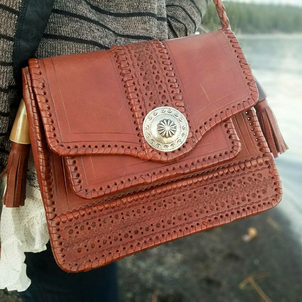 Moroccan Leather Bag